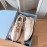 Lanvin Retro Nylon Cowhide Sneakers For Women White