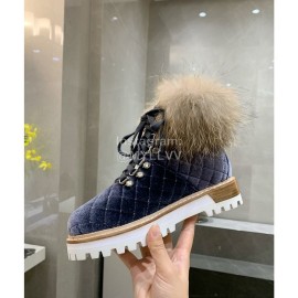 Le Silla Autumn Winter Fashion Wool Boots For Women Gray