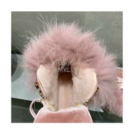 Le Silla Autumn Winter Fashion Wool Boots For Women Pink