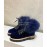 Le Silla Autumn Winter Fashion Wool Boots For Women Blue