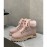 Le Silla Autumn Winter Fashion Wool Diamond Boots For Women Pink