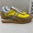 Loewe Fashion Suede Thick Soled Casual Sneakers For Women Yellow
