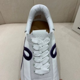 Loewe Fashion Suede Thick Soled Casual Sneakers For Women Gray