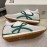 Loewe Fashion Suede Thick Soled Casual Sneakers For Women Green