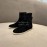 Loro Piana Cashmere Knitted Boots For Women Black