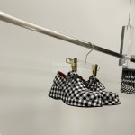 Lost In Echo Plaid Cowhide Thick Soled Loafers For Women Black