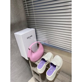 Lost In Echo Sheepskin Thick Soled Sandals For Women White