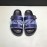 LV Calf Leather Ribbon Honolulu Slippers For Men Blue