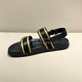 LV Cowhide Monogram Ribbon Scandals For Men