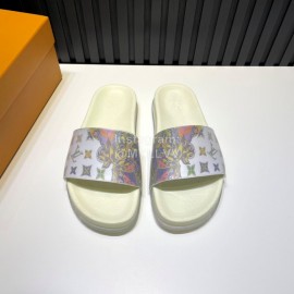 LV Summer Fashion Printed Slippers For Men