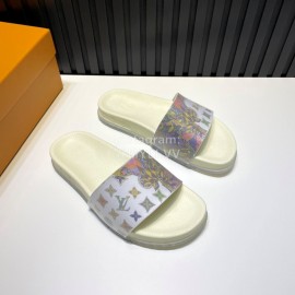 LV Summer Fashion Printed Slippers For Men