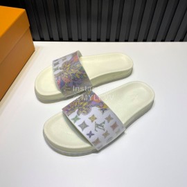 LV Summer Fashion Printed Slippers For Men