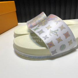 LV Summer Fashion Printed Slippers For Men