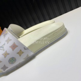 LV Summer Fashion Printed Slippers For Men