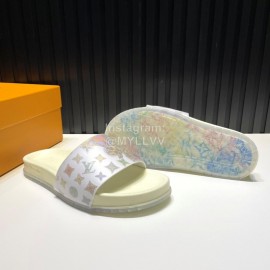 LV Summer Fashion Printed Slippers For Men