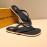LV Summer Damier Flip Flops For Men Blue