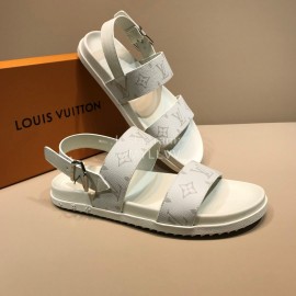 LV Classic Monogram Cowhide Scandals For Men White