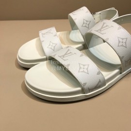 LV Classic Monogram Cowhide Scandals For Men White