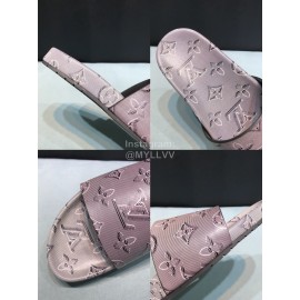 LV Summer Monogram Cowhide Slippers For Men 