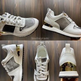 LV Summer Fashion Calf Leather Lace Up Sneakers For Men