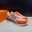 LV Suede Mesh Sneakers For Men Orange
