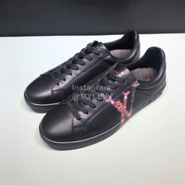 LV Summer Printed Casual Sneakers For Men Black
