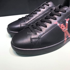 LV Summer Printed Casual Sneakers For Men Black