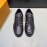LV Black Cowhide Casual Sneakers For Men