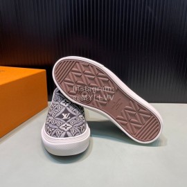 LV Vintage Jacquard Canvas Shoes For Men