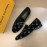 LV VeLVet Cowhide Business Loafers For Men Black