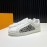 LV Vintage Jacquard Canvas Casual Sneakers For Men White