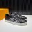 LV Vintage Jacquard Canvas Casual Sneakers For Men Black