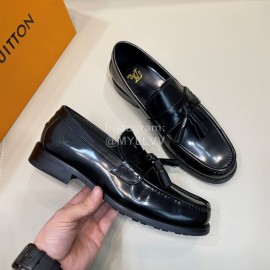 LV Calf Leather Tassel Business Shoes For Men
