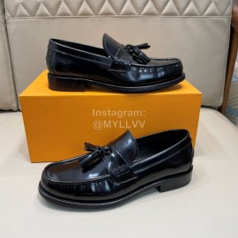 LV Calf Leather Tassel Business Shoes For Men