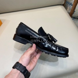LV Calf Leather Tassel Business Shoes For Men