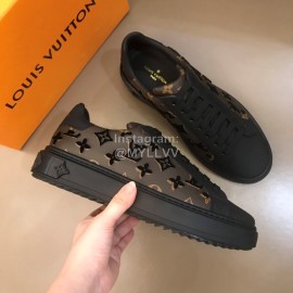 LV Winter Monogram Cowhide Sneakers For Men 