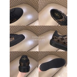 LV Winter Monogram Cowhide Sneakers For Men 