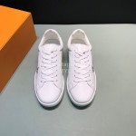 LV Calf Leather Lace Up Sneakers For Men