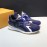LV Canvas Suede Calfskin Sneakers For Men Navy