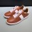 LV Classic Calf Leather Lace Up Sneakers For Men Brown