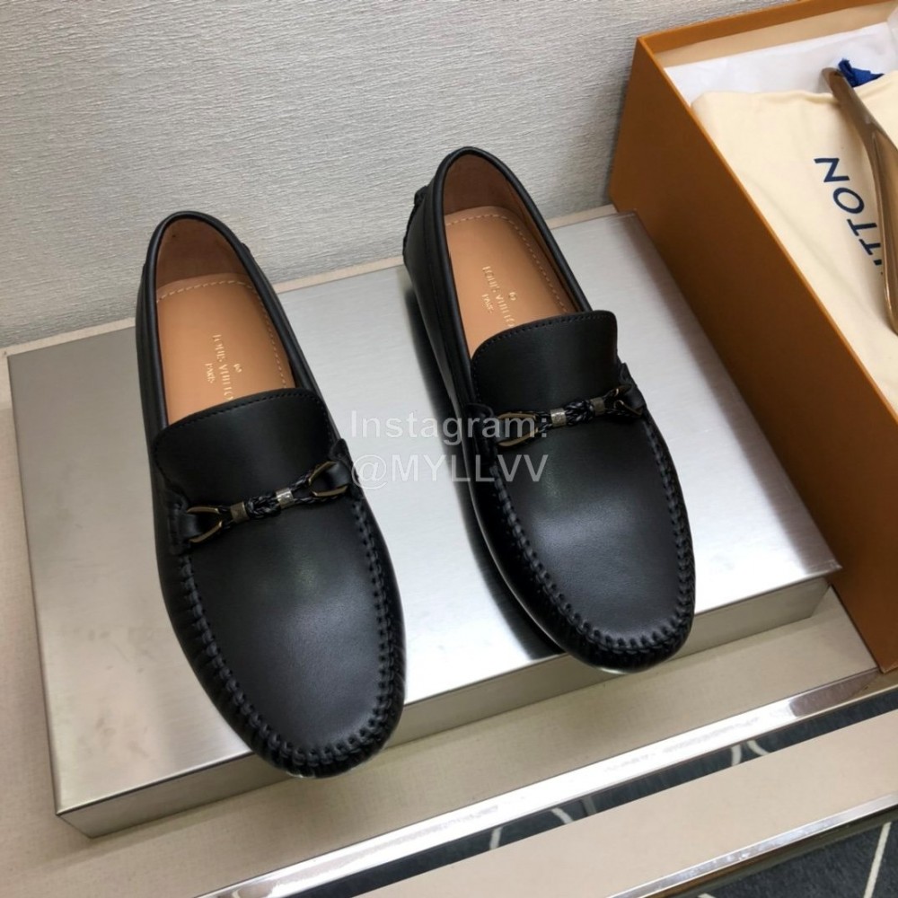LV Calf Leather Loafers For Men