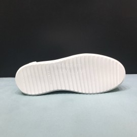 LV Cowhide Casual Sneakers For Men And Women White