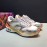 LV Cowhide Mesh Casual Sneakers For Men White
