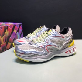 LV Cowhide Mesh Casual Sneakers For Men