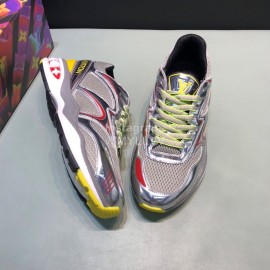 LV Cowhide Mesh Casual Sneakers For Men