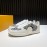 LV Cowhide Monogram Printed Casual Sneakers For Men