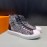 LV Vintage Jacquard Canvas High Top Casual Shoes For Men