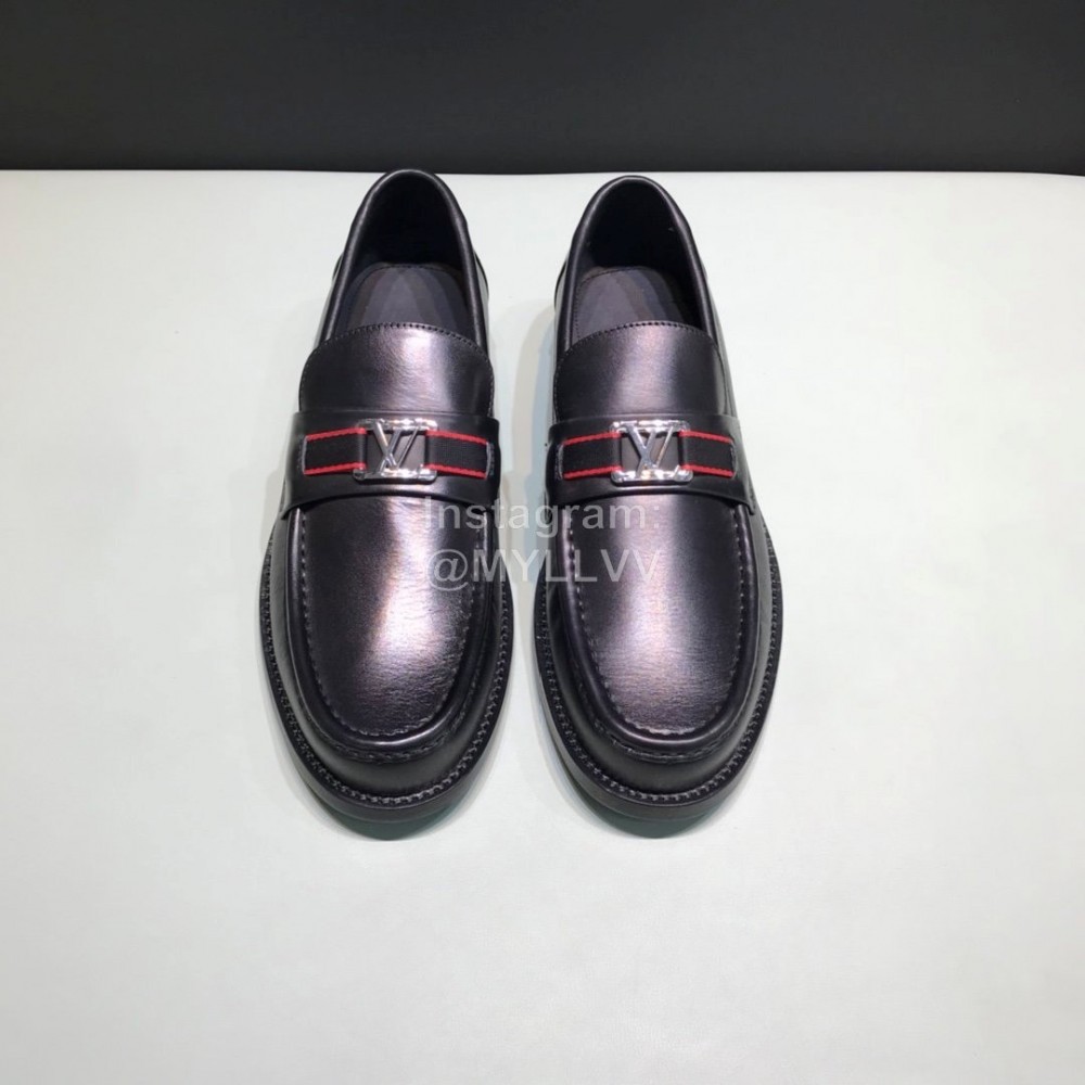 LV Calf Leather Loafers For Men