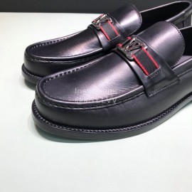 LV Calf Leather Loafers For Men
