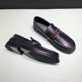 LV Calf Leather Loafers For Men